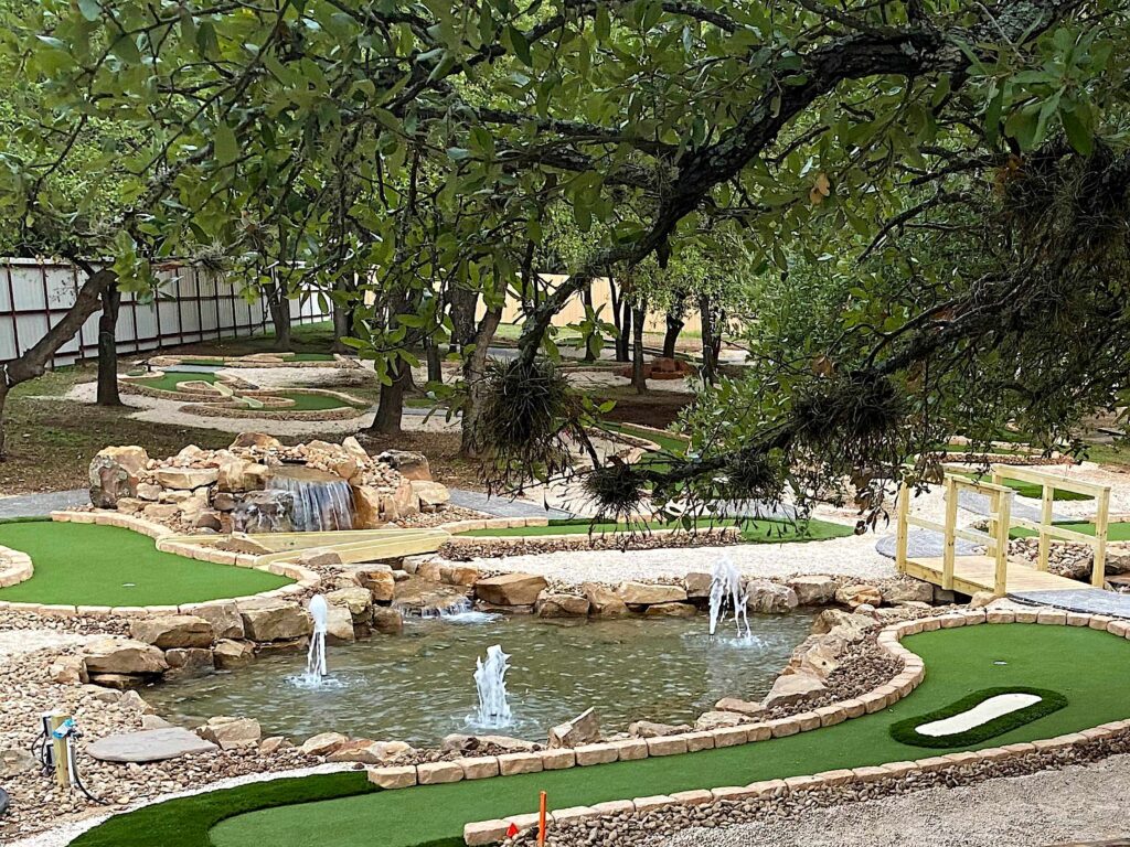 AGS creates tree-lined mini-golf attraction for Texas course