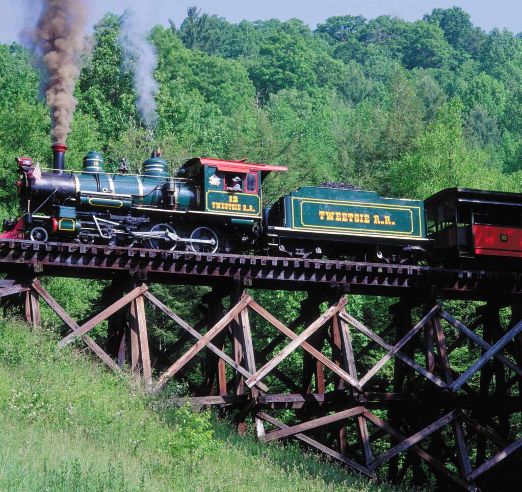 New standard for amusement park steam locomotive maintenance