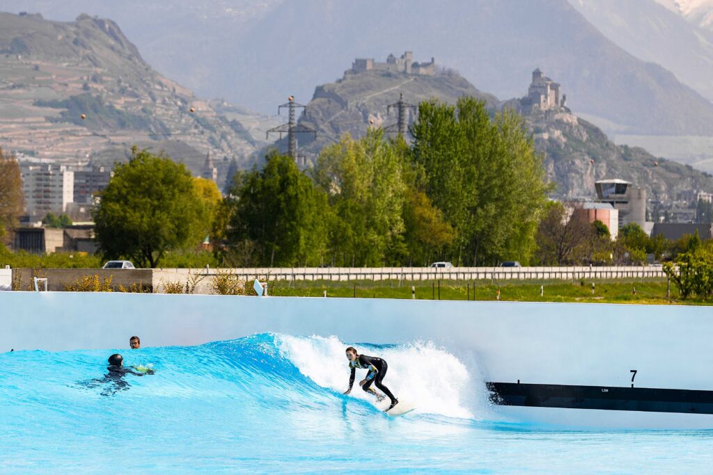 Wavegarden opens in Swiss Alps