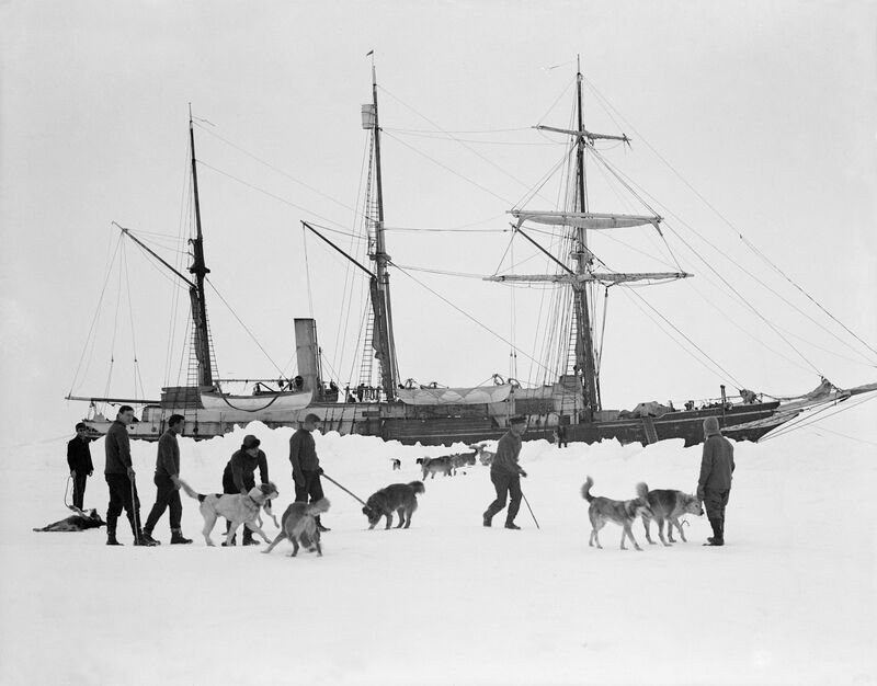 Sarner designs, produces and installs a new exhibition about Ernest Shackleton