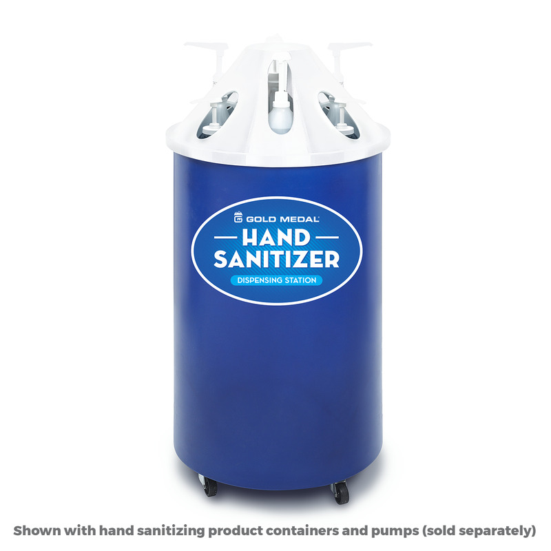 Gold Medal launches new mobile hand sanitising station