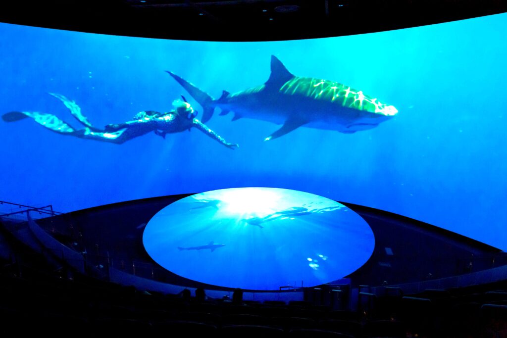 Aquarium of the Pacific adds Laser Projector