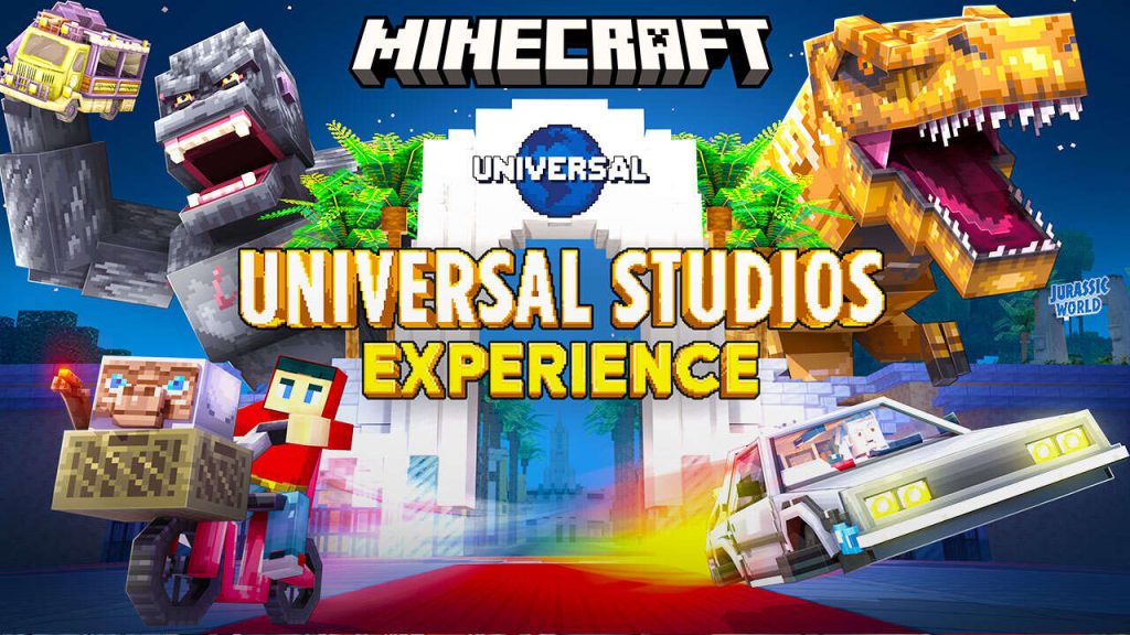 Universal and Minecraft collaborate on in-game theme park experience