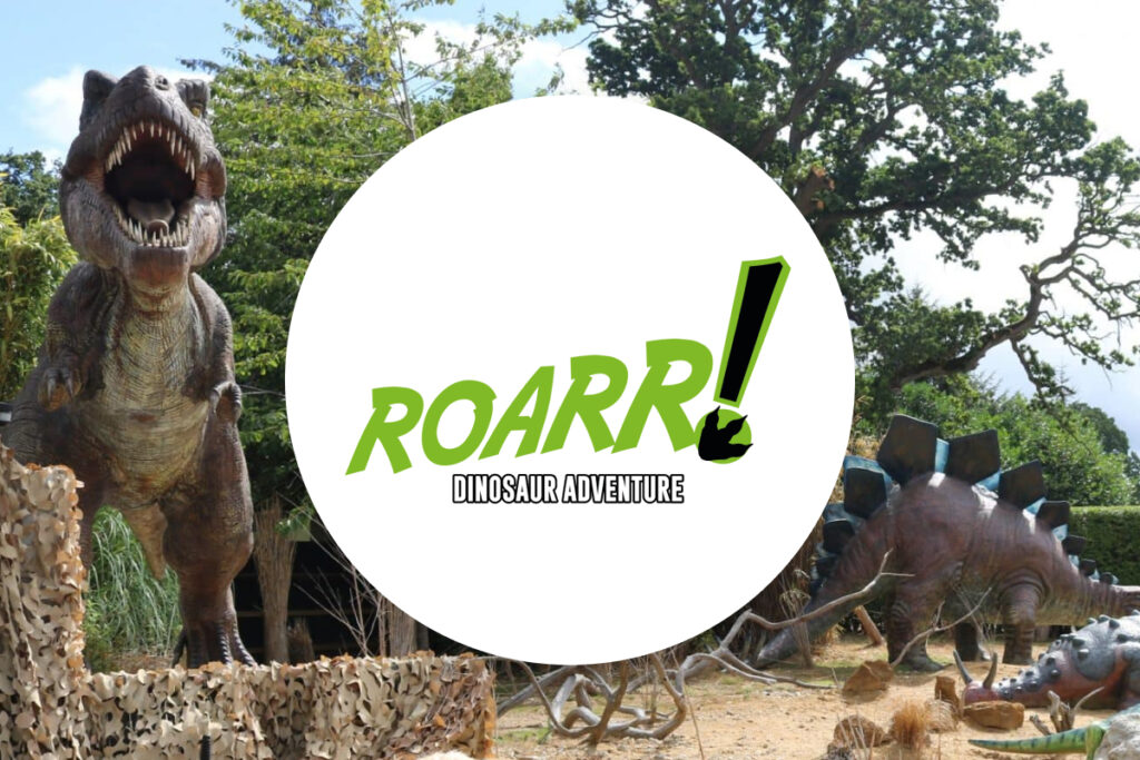 Roarr! Dinosaur Adventure partners Attractions.io on guest app