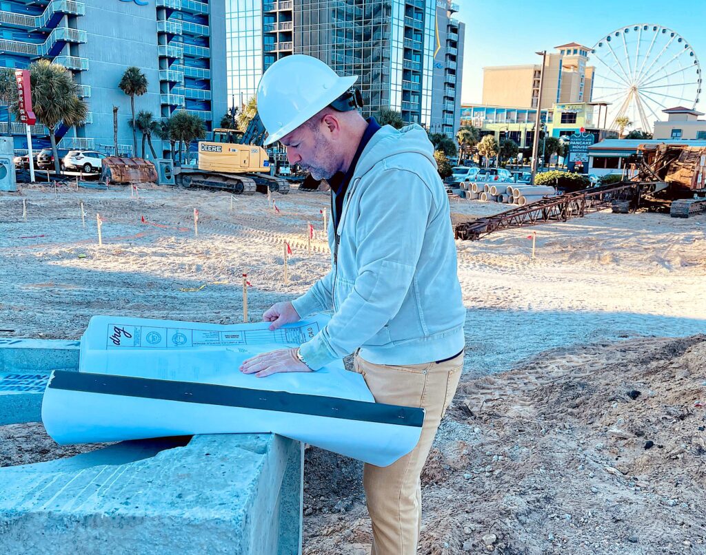 Funplex building Myrtle Beach park