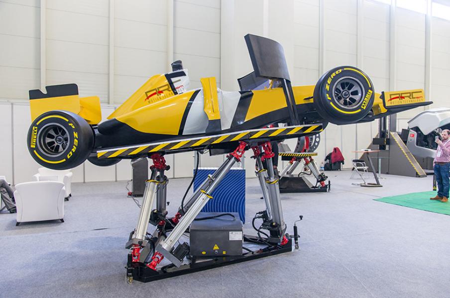 Arcsim launches 6-Dof formula racing simulator