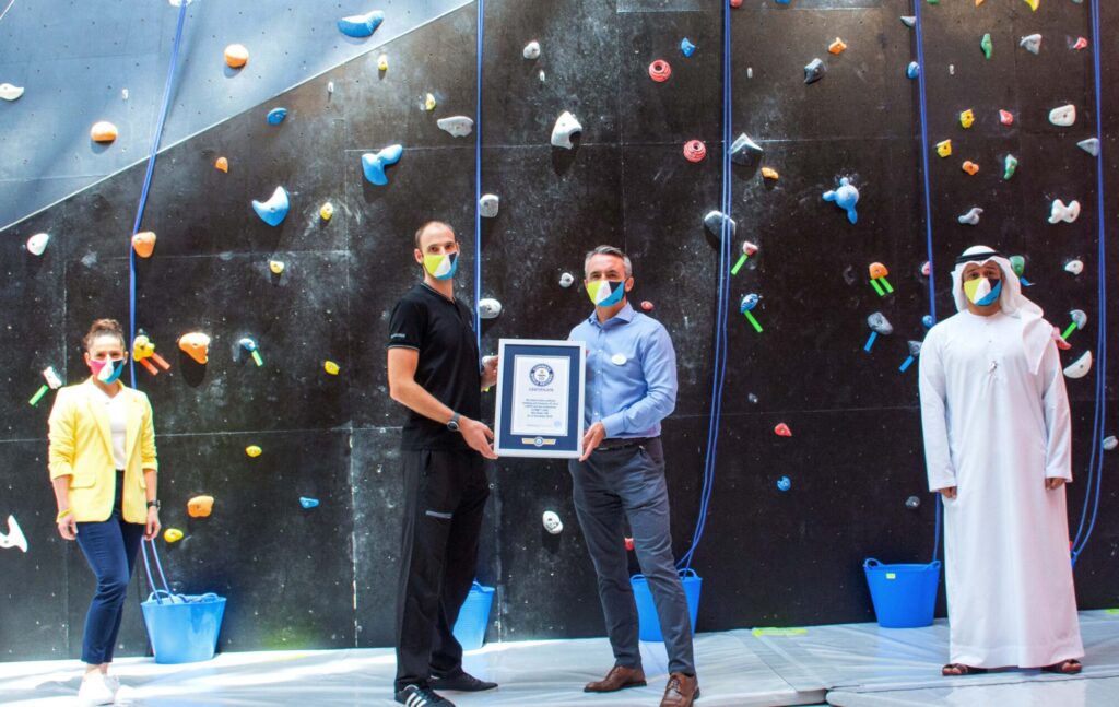 CLYMB Abu Dhabi awarded two Guinness World Records