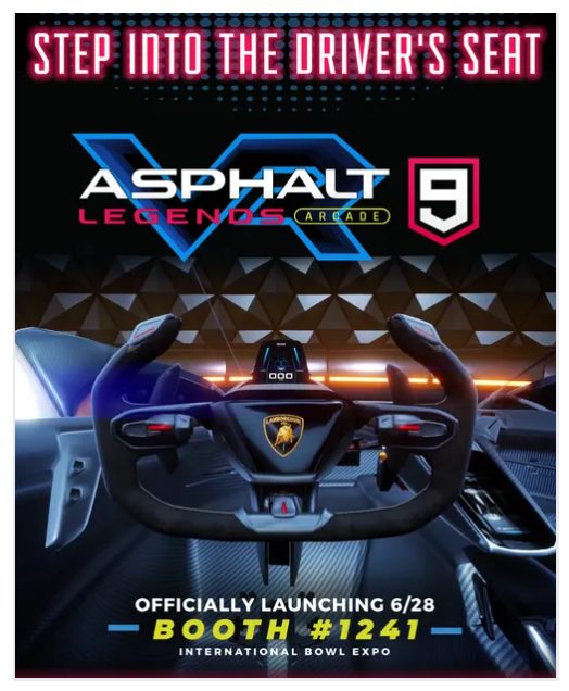 LAI Games unveils Asphalt 9 VR at Bowl Expo
