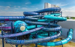 AQUASCOPE Exterieur drone Toboggans 202407 22©Dupont Renoux Equans Aquascope Water Park Receives Prestigious Leading Edge Award from the World Waterpark Association!