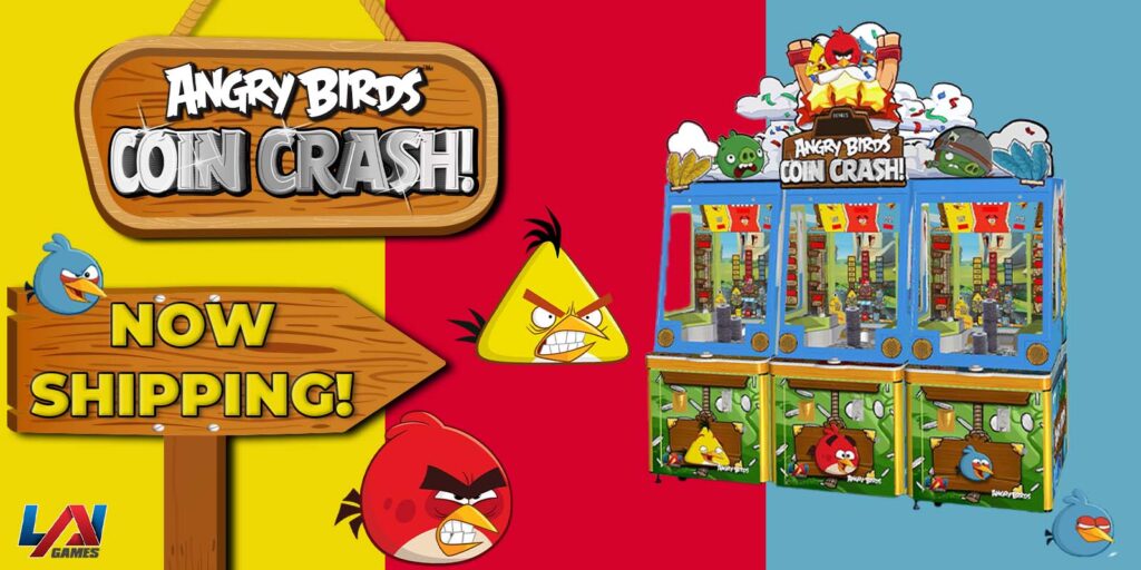 LAI Games now shipping Two Angry Birds Coin Crash models