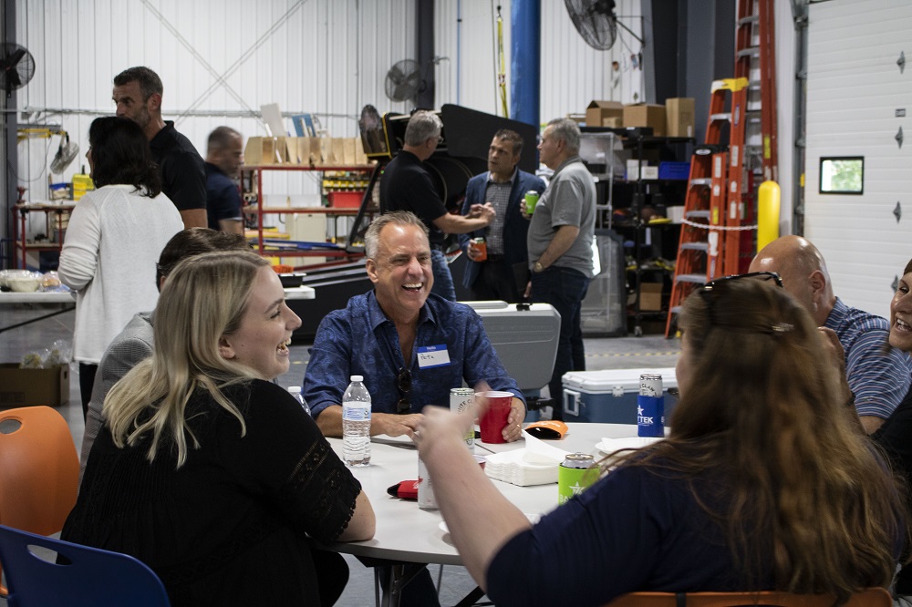 Bay Tek hosts Open House tour of expanded facilities