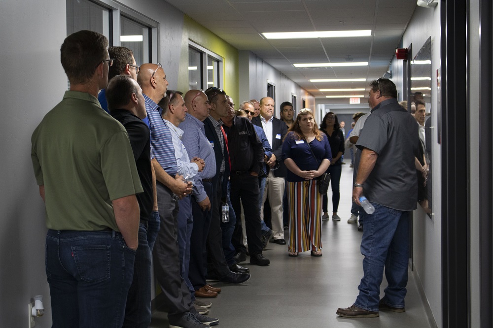 Bay Tek hosts Open House tour of expanded facilities 2 Bay Tek hosts Open House tour of expanded facilities