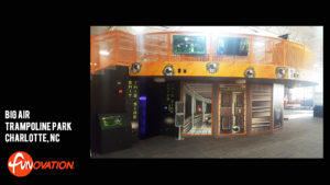 Big Air Charlotte Full of beams