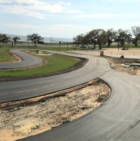 Biloxi high speed go-kart track taking shape