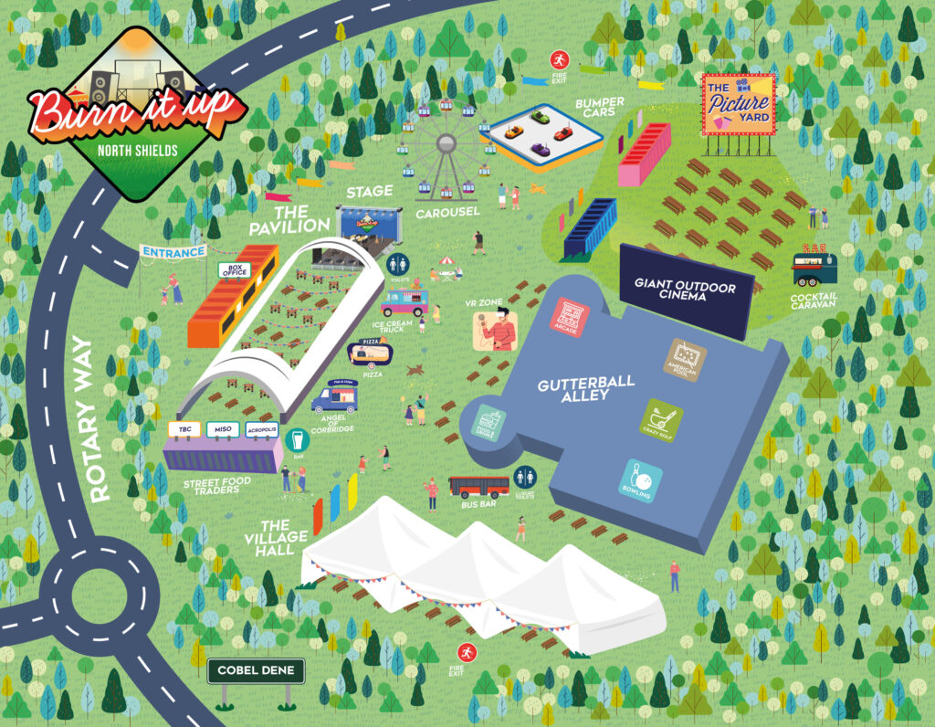 Outdoor entertainment venue to launch in Tyneside, UK