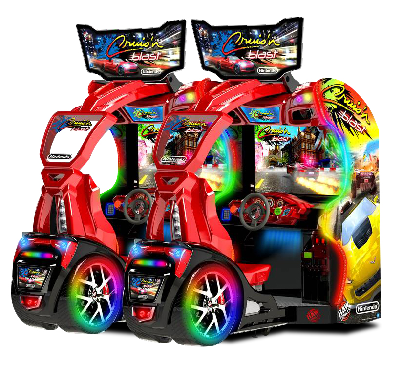ARCADE: Bandai Cruis’n with driving game performance