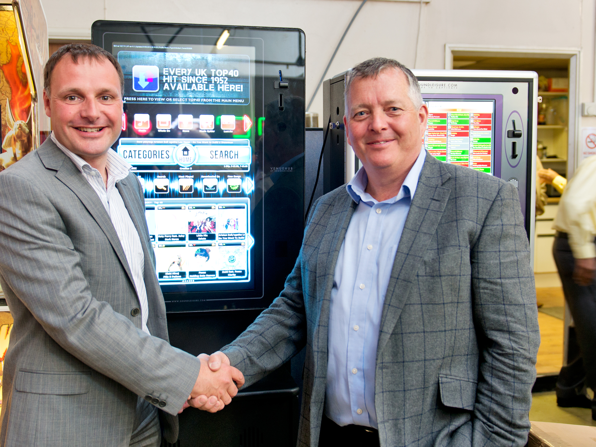 Essex Leisure orders 50 VenueHub jukeboxes
