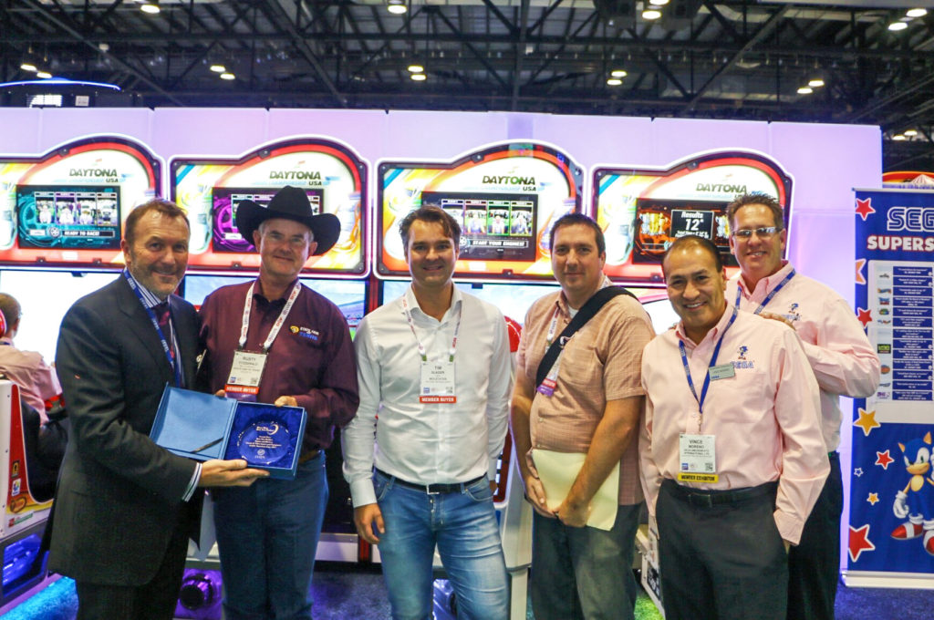 Sega wins at IAAPA with Daytona