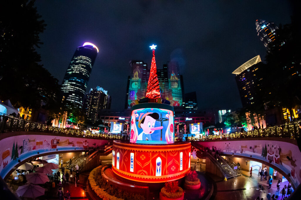 Disney and Taipei City partner for Christmas light display