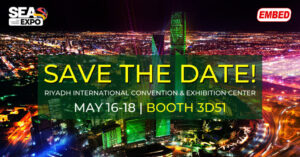 Embed SEA Expo Embed to showcase innovations at SEA Expo