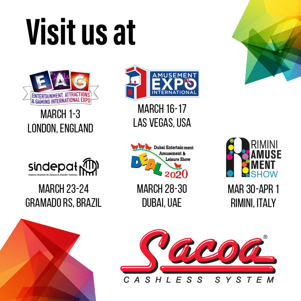 Sacoa celebrates its anniversary, exhibiting at five international trade shows in March 2022