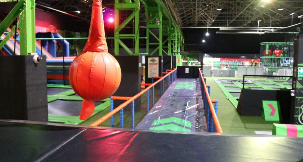 World’s biggest trampoline park opens in the UK, with two-storey laser quest and zip lines