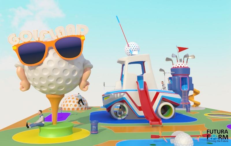 Futura Form launches golf-themed playground