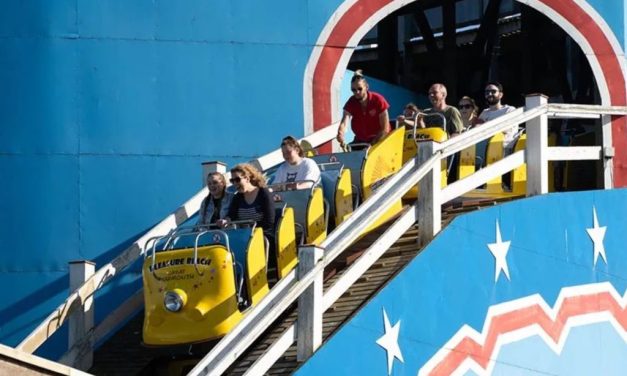 The UK’s only remaining scenic wooden railway rollercoaster