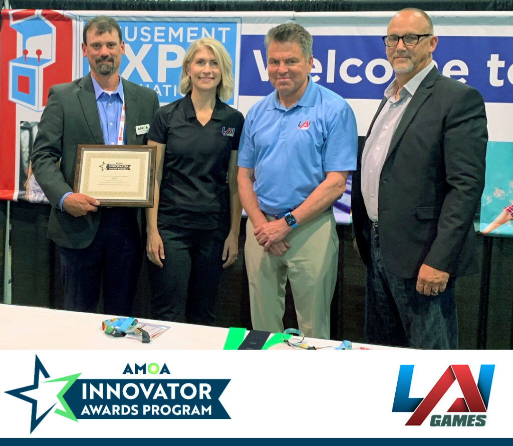 LAI Games wins AMOA Innovator Award for Angry Birds Coin Crash