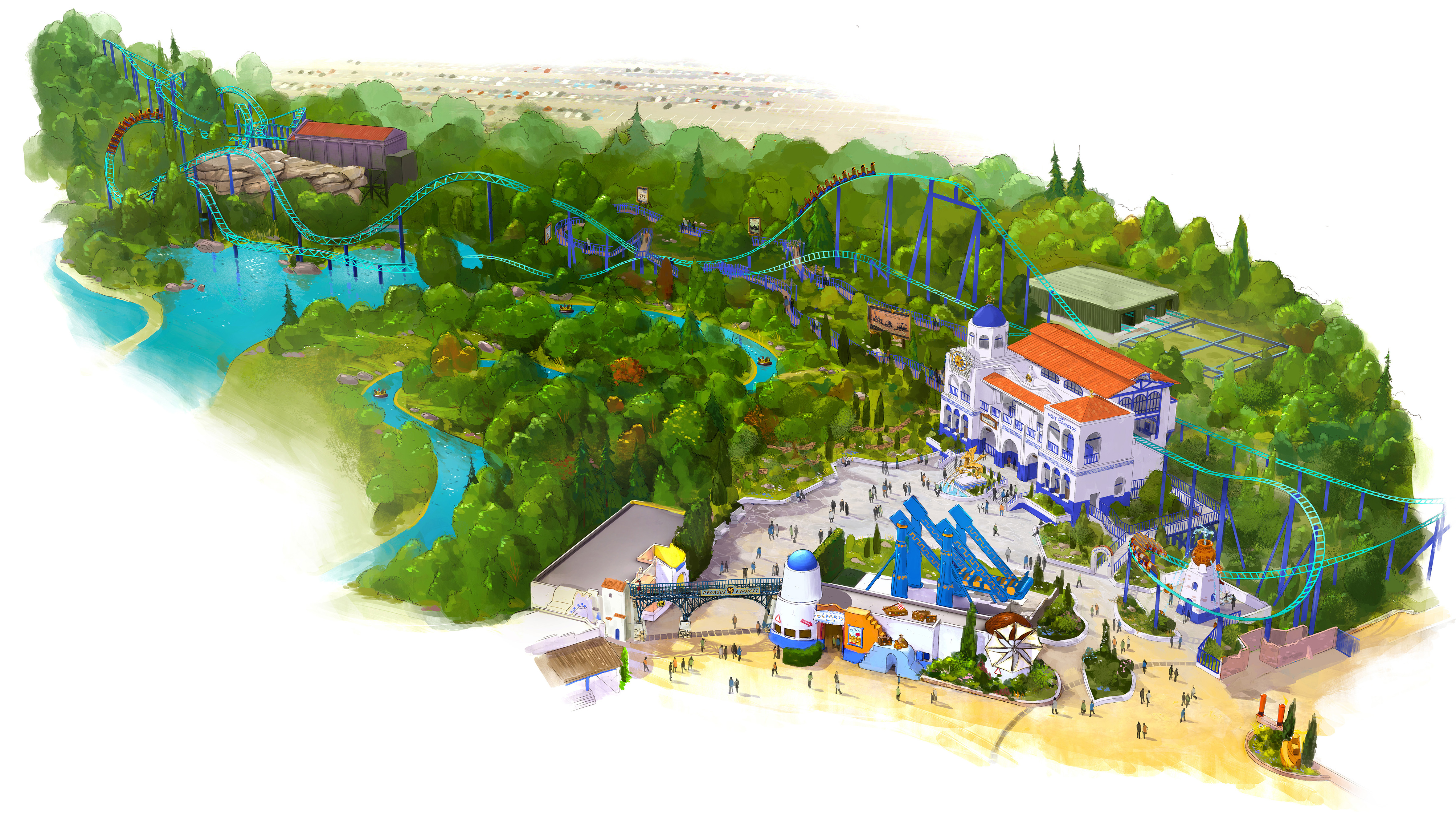 THEME PARKS: Jora Vision’s Pégase Express set to open in Parc Astérix