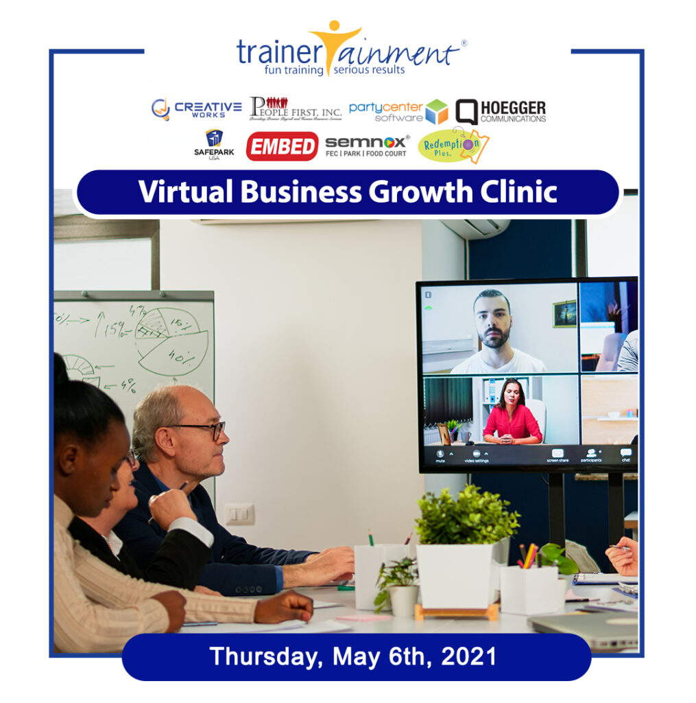 TrainerTainment to host a Business Growth focused Virtual Clinic
