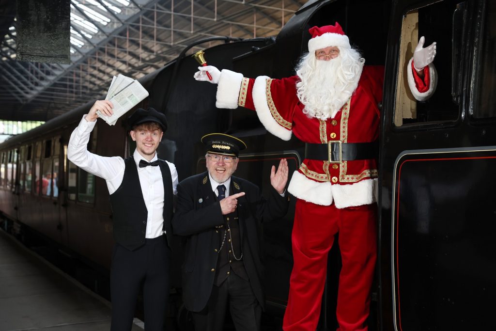 All aboard for a magical Christmas adventure on the North Yorkshire Moors Railway’s Santa Specials
