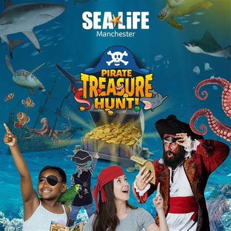 SEALIFE- NEW Pirate Treasure Hunt Event