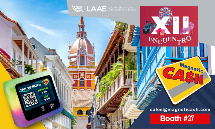 Magnetic Cash to attend Latin American Amusement Expo