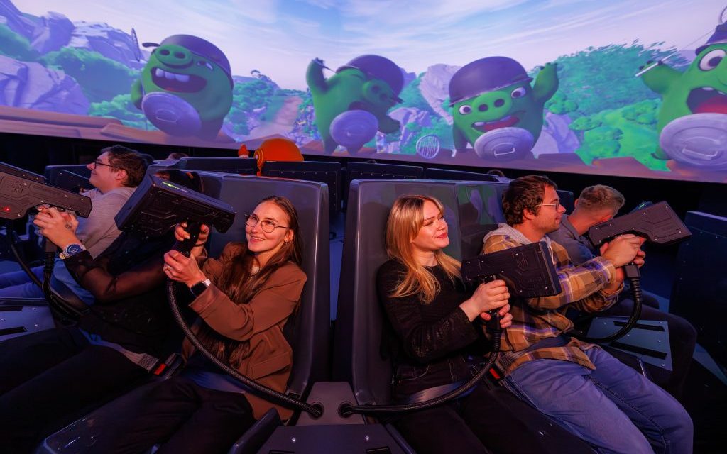 Attraktion! introduces Playblaster: A versatile interactive device for Dark Rides and Media-Based Attractions