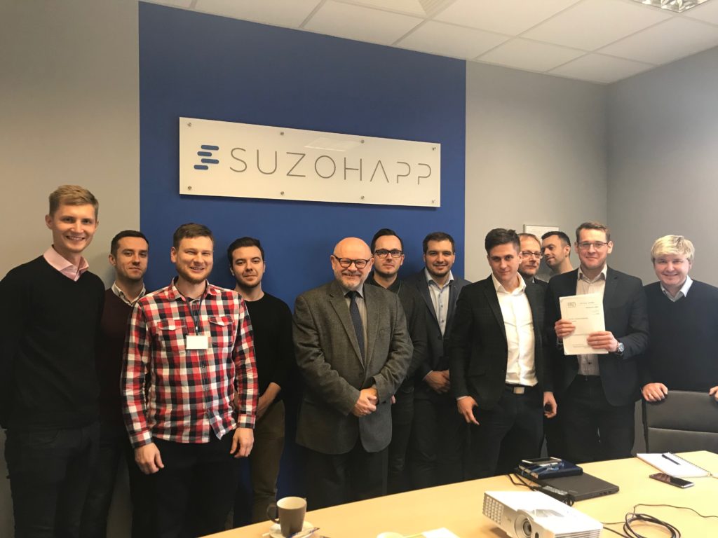 Polish certificate win for Suzohapp