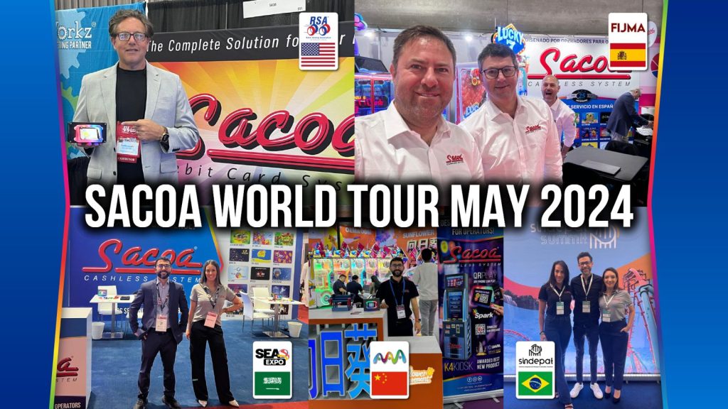 Sacoa Wows Global Audience with Simultaneous Exhibition at Five Trade Shows last week