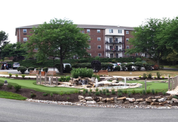 Advantage Mini Golf System used at retirement community