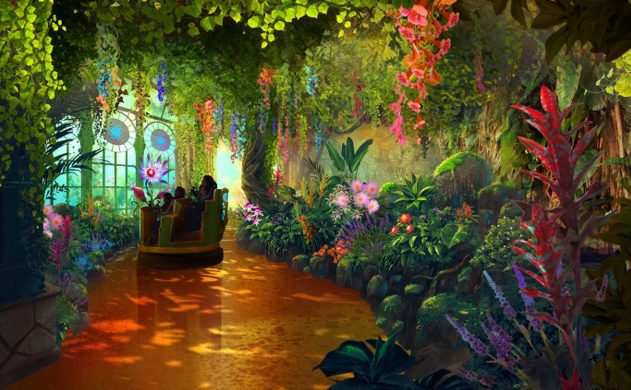 The Enchanted Greenhouse: a new interactive dark ride is sprouting
