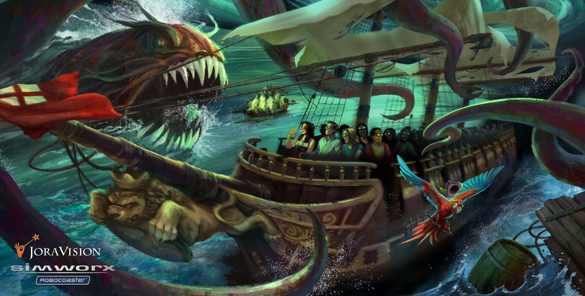 Simworx teams up with Jora for pirate concept