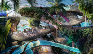 Slides night 002 1 Therme Group unveils design for Manchester wellbeing resort