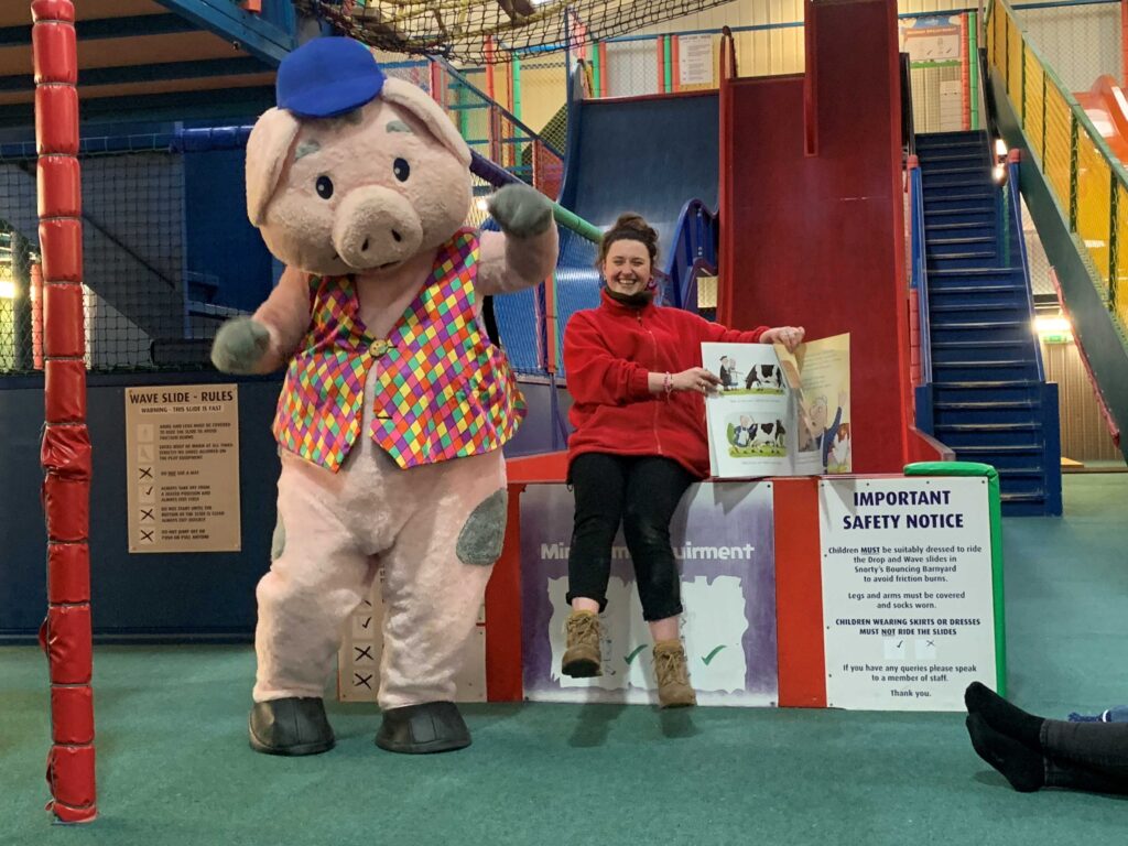 Hatton re-launches its popular giant pig mascot “Snorty”!