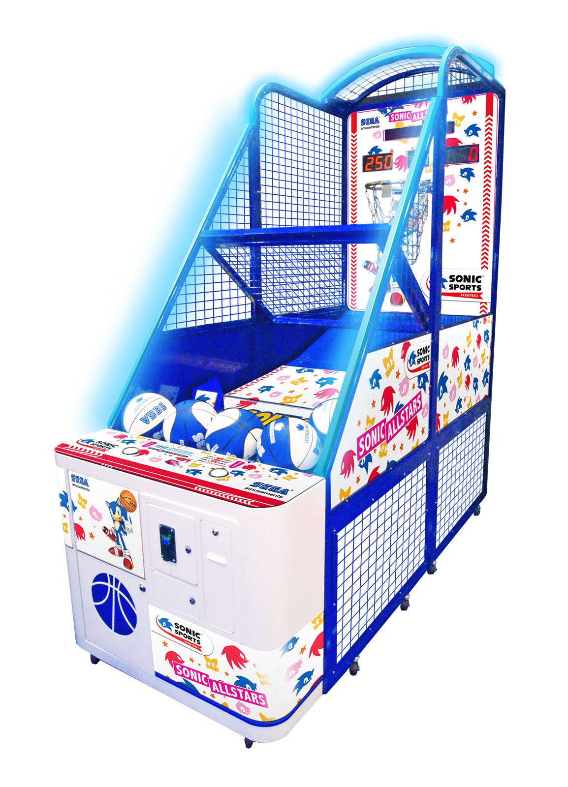 ARCADES: Sega revamps Sonic Basketball