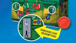 SpongeBob pirates chip redemption 300x169 1 Andamiro begins shipping SpongeBob Pirates of Bikini Bottom