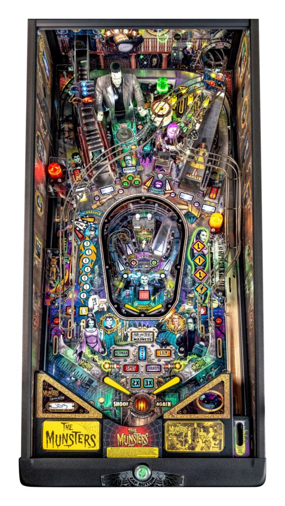 Stern Pinball reveals new line of Munsters pinball machines 2 Stern Pinball reveals new line of Munsters pinball machines