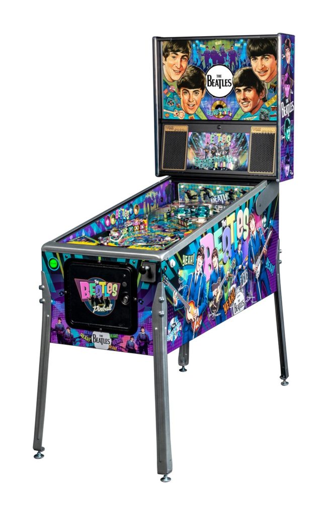 Stern announces first ever Beatles pinball machine