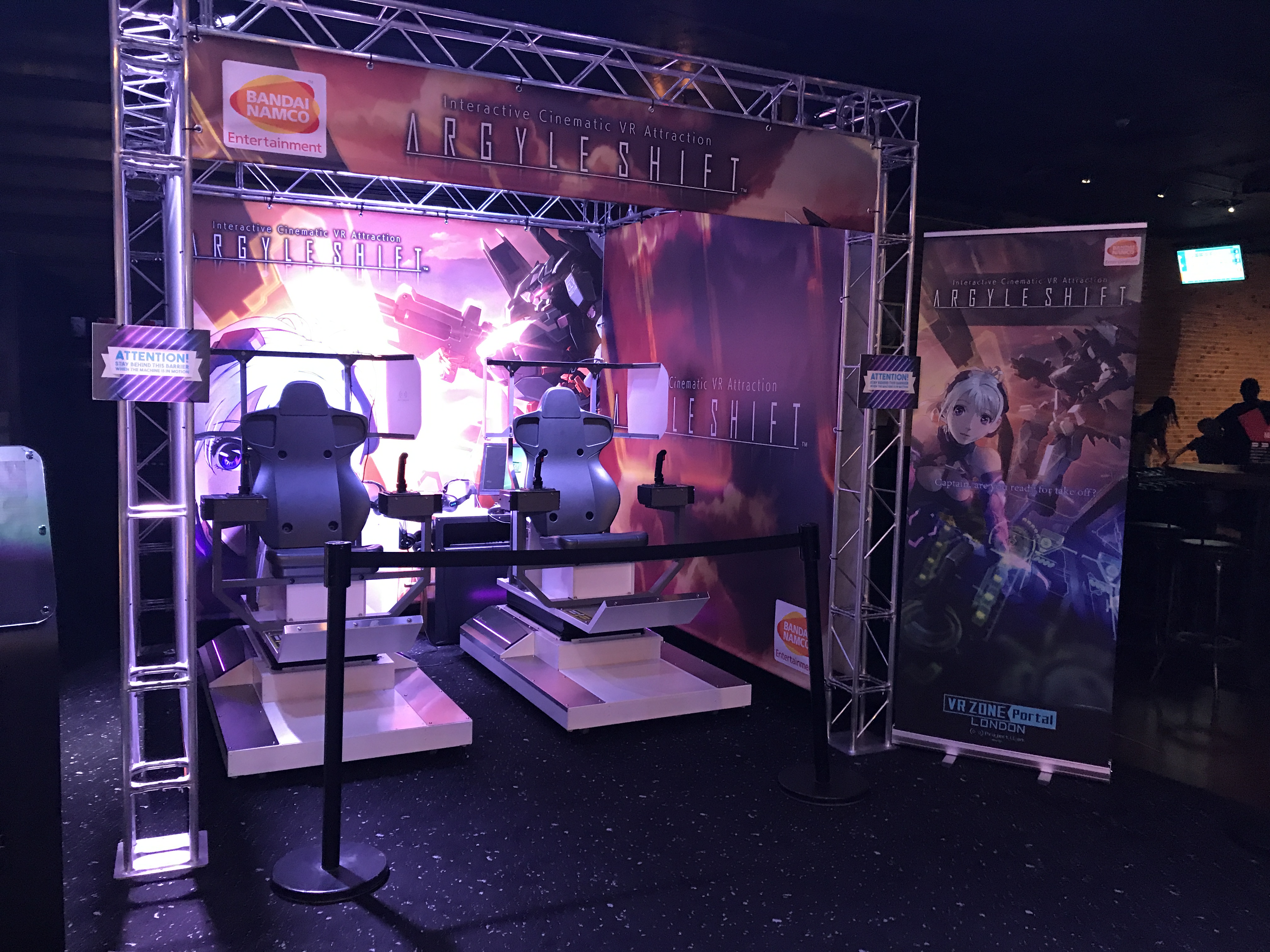 VIRTUAL REALITY: Bandai opens London VR Zone