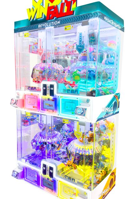 Get ready for four times the fun with Win Fall Revolution 4 Player Mini!