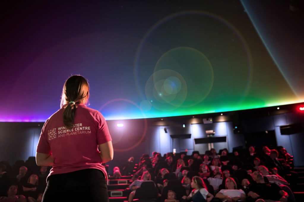 Winchester Science Centre and Planetarium embarks on interactive space adventure