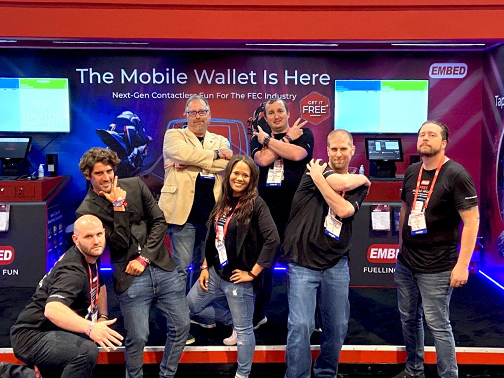 Embed reunites with customers and partners at Amusement Expo